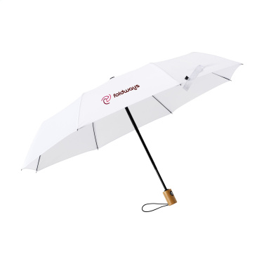 Logotrade advertising product picture of: Michigan foldable RCS RPET umbrella 21 inch