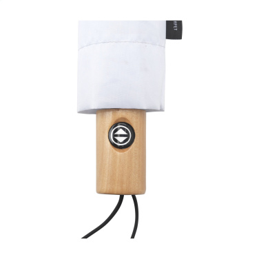 Logo trade promotional products image of: Michigan foldable RCS RPET umbrella 21 inch