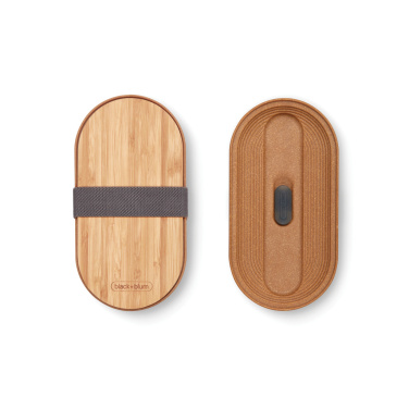 Logotrade promotional products photo of: Black+Blum Stainless Steel Double Bento Box