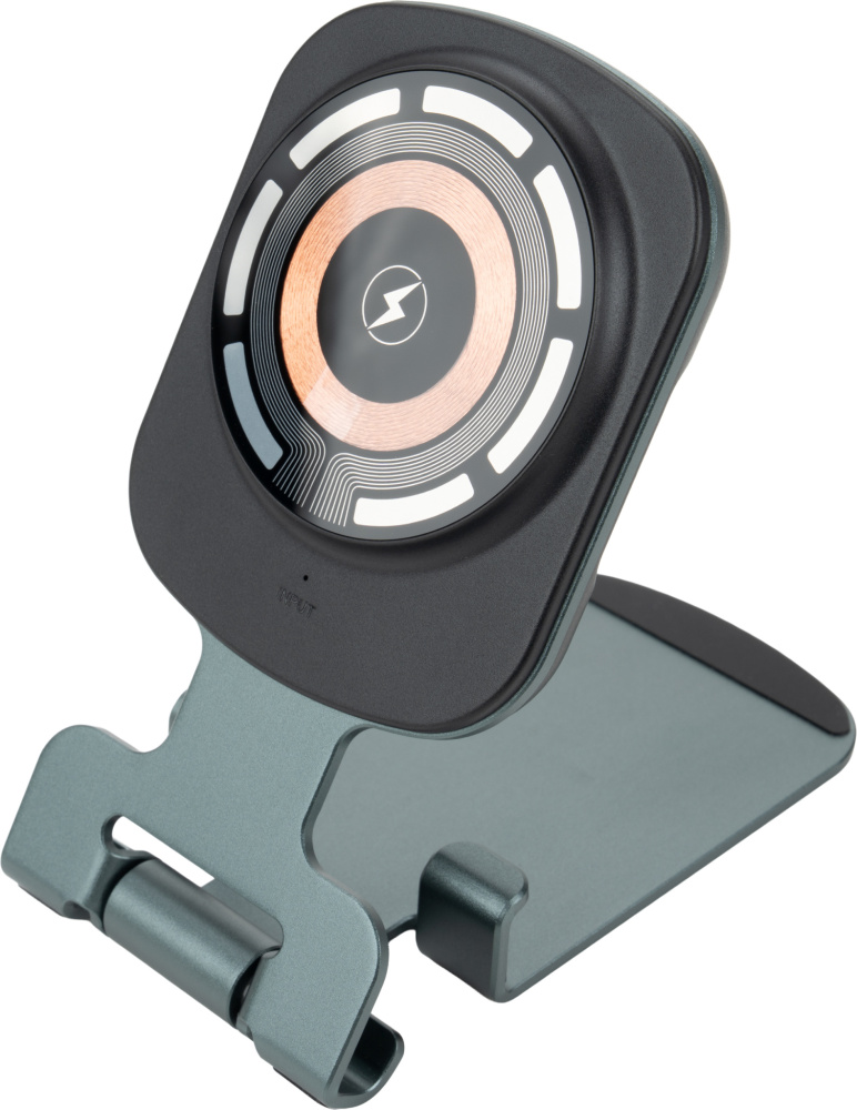 Logotrade promotional items photo of: Phone holder with wireless charger