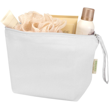 Logotrade business gift image of: Odisha 180 g/m² OCS organic large accessory pouch 3L