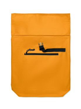 Logo trade promotional giveaway photo of: 600Dpolyester rolltop backpack