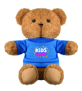 Logotrade advertising product picture of: Teddy bear with t-shirt 23 cm