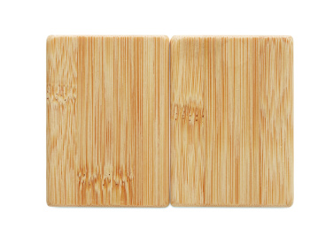 Logotrade promotional merchandise picture of: Bamboo salt & pepper set