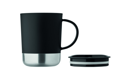 Logo trade promotional giveaways image of: Single wall mug 300ml