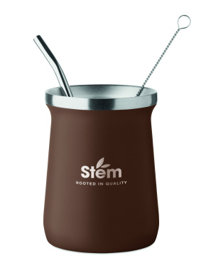 Logo trade promotional items picture of: Yerba mate tea cup