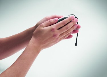 Logo trade promotional merchandise picture of: Aluminium electric hand warmer