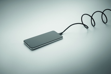 Logo trade promotional products image of: Braided magnetic cable in RPET