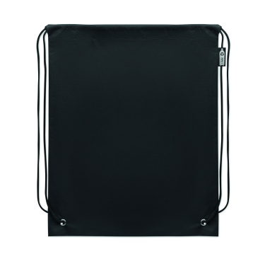 Logo trade promotional gifts picture of: Drawstring bag RPET non-woven