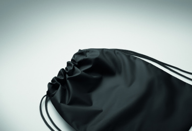 Logo trade business gift photo of: Kids drawstring bag 190T RPET