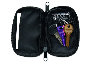 Logo trade promotional items picture of: Key case in 300D RPET