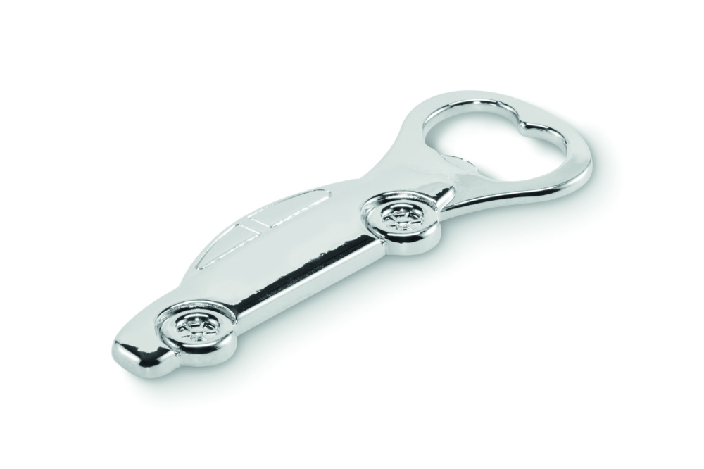 Logo trade promotional merchandise image of: Car shape bottle opener