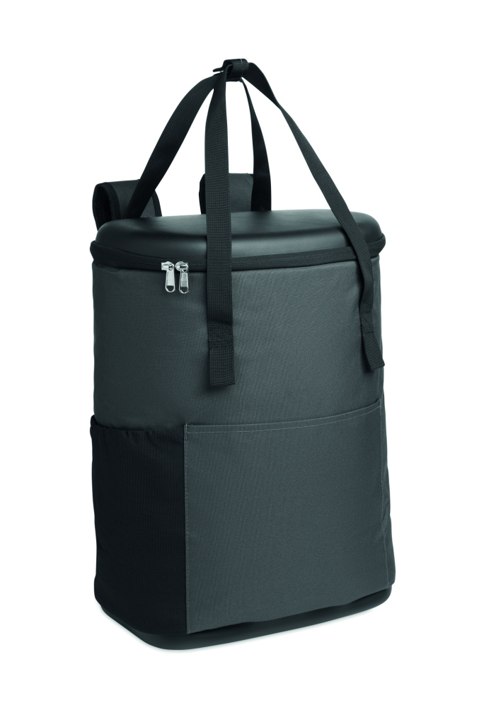 Logo trade promotional merchandise picture of: Cooler rucksack 600D RPET