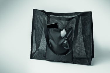 Logotrade promotional items photo of: RPET mesh shopping bag