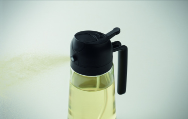 Logo trade promotional merchandise picture of: Glass oil dispenser & sprayer