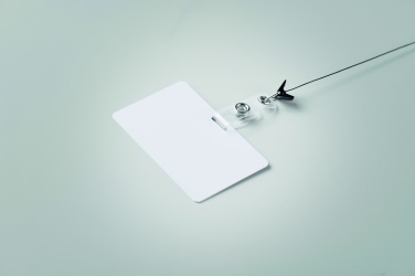 Logo trade promotional product photo of: Lanyard badge 54 x 86mm