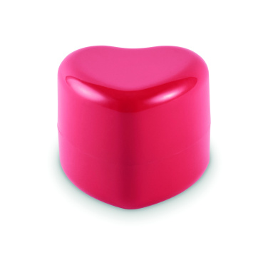 Logotrade corporate gift picture of: Heart shape vegan lip balm