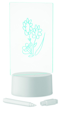 Logotrade business gifts photo of: Light-up LED memo board