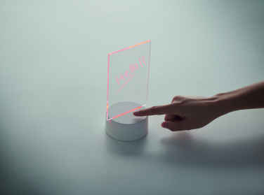 Logotrade promotional items photo of: Light-up LED memo board