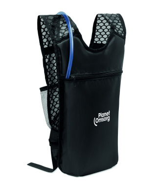 Logo trade promotional item photo of: Sports backpack 420D PU