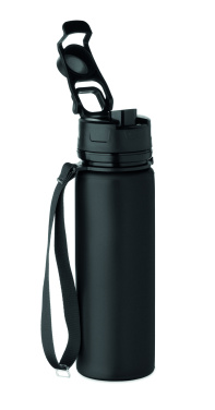 Logo trade promotional giveaway photo of: Foldable silicone sports bottle