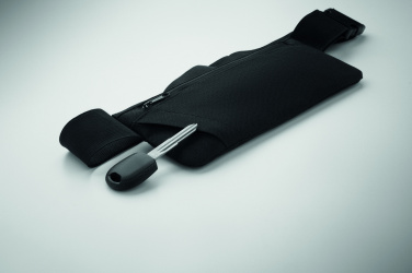 Logo trade corporate gifts image of: Sports waist bag 600D RPET