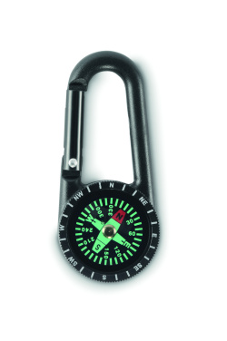 Logotrade promotional giveaway picture of: Outdoor compass with carabiner