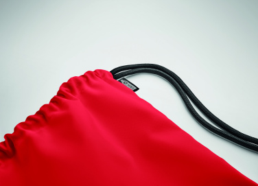 Logotrade promotional product image of: Large drawstring bag 300D RPET