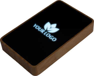 Logotrade advertising products photo of: Power Bank 5000 mAh with illuminated logo