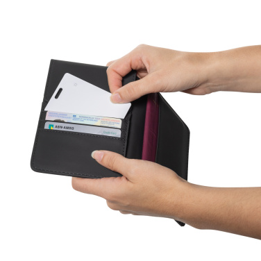 Logo trade promotional gifts image of: Findit Dual RCS rplastic ultra-thin finder card rechargeable