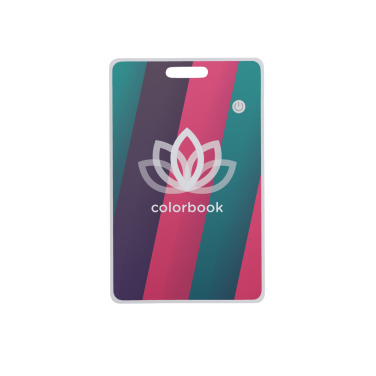 Logotrade promotional gift picture of: Findit Dual RCS rplastic ultra-thin finder card rechargeable