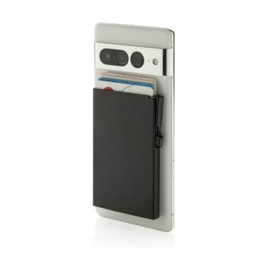 Logotrade corporate gift image of: Standard aluminium RFID magnetic phone cardholder