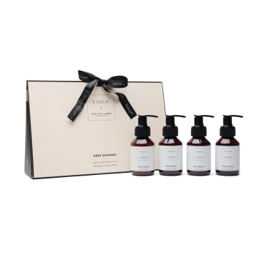Logotrade promotional giveaways photo of: VINGA x TGL body and hand care gift set
