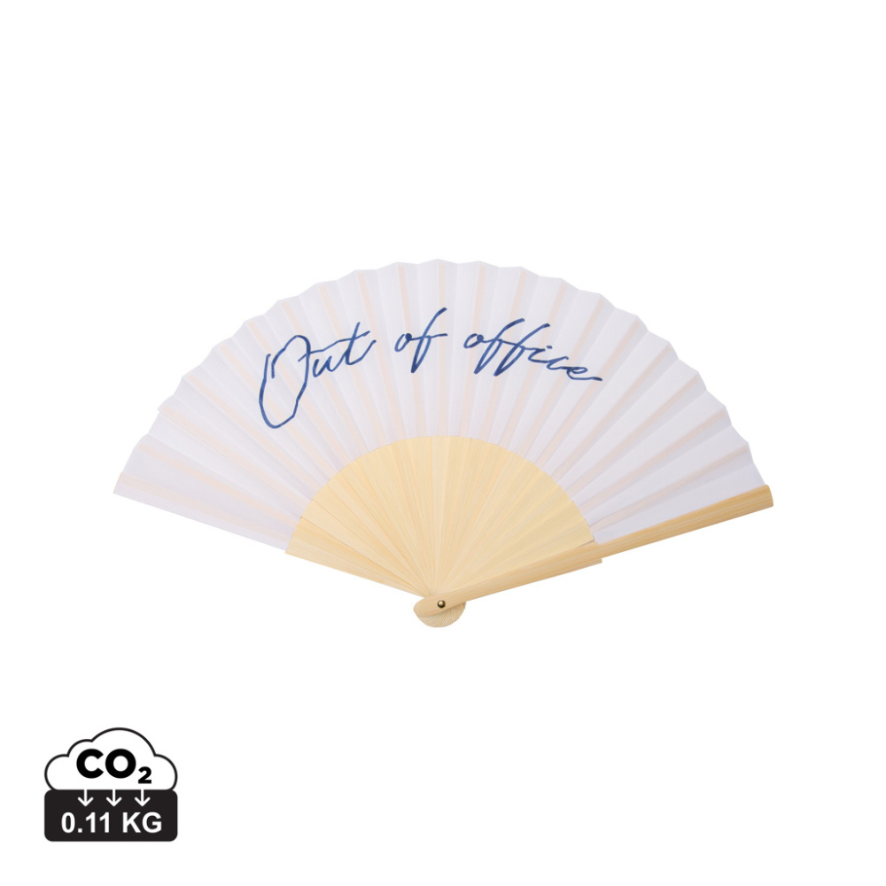 Logotrade promotional gift picture of: VINGA Out of office hand fan