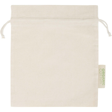 Logo trade promotional merchandise photo of: Odisha 140 g/m² OCS organic gift bag - 30 x 25 cm