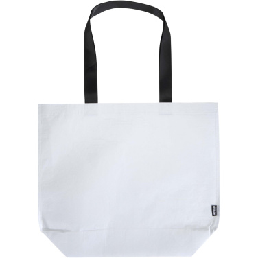 Logo trade corporate gifts image of: Duo GRS recycled double-laminated oversized tote bag 30L