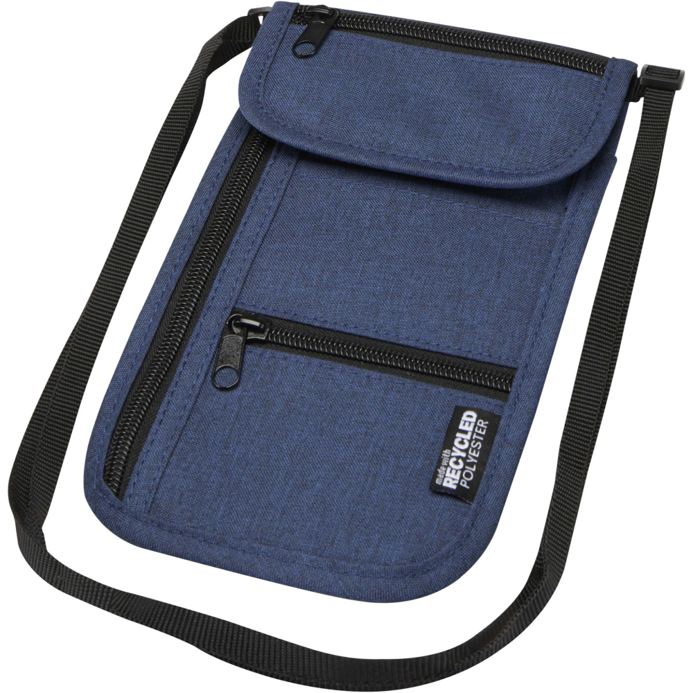 Logo trade promotional products picture of: Ross GRS recycled smart travel pouch