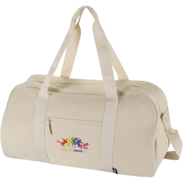Logo trade promotional merchandise picture of: Recanvas GRS recycled duffel bag 40L