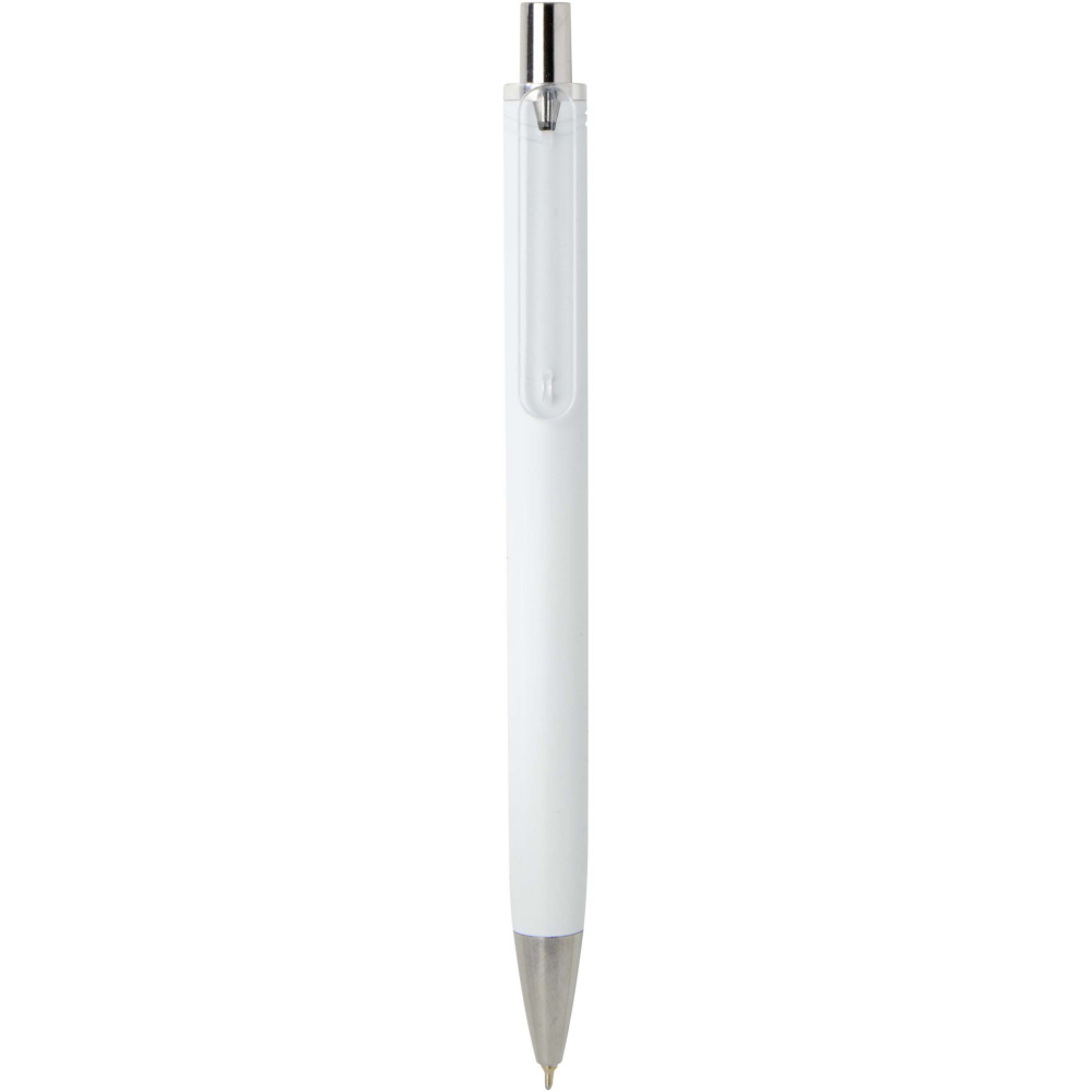 Logo trade promotional products image of: Feld RCS recycled ballpoint pen with metallic finish (black ink)