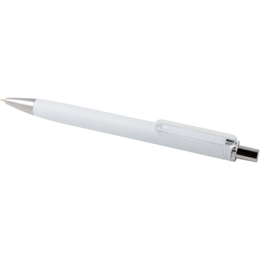 Logotrade promotional gift image of: Feld RCS recycled ballpoint pen with metallic finish (black ink)
