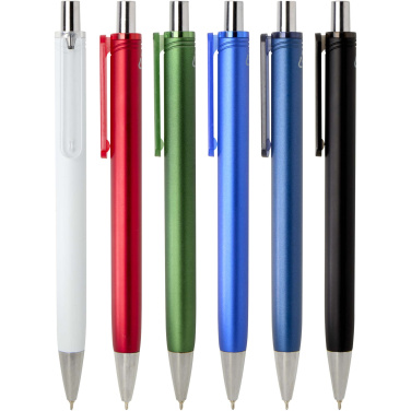 Logo trade promotional merchandise picture of: Feld RCS recycled ballpoint pen with metallic finish (black ink)