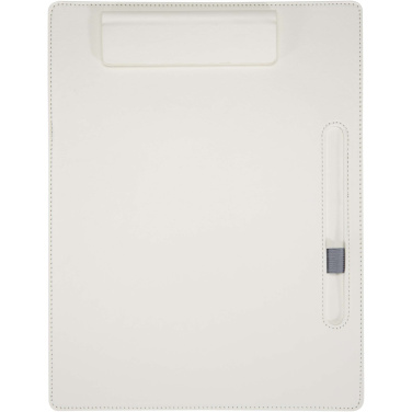 Logo trade promotional product photo of: Clast A4 clipboard with magnetic closure and RCS recycled ballpoint pen (black ink)