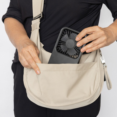 Logotrade corporate gifts photo of: Aervina RCS recycled plastic re-chargeable desk fan