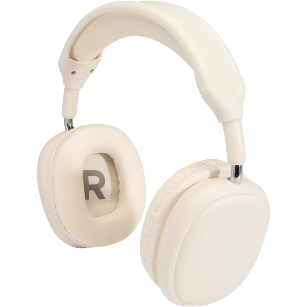 Logotrade business gift image of: Alzir recycled plastic over-ear wireless Bluetooth® headset