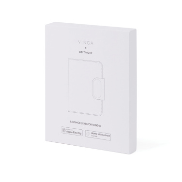 Logo trade advertising product photo of: VINGA Baltimore RCS Passport Cover With Finder Dual