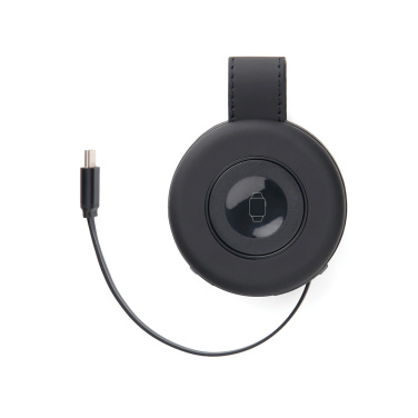 Logo trade promotional merchandise image of: VINGA Baltimore RCS 2-in-1 Wireless 15W Travel Charger