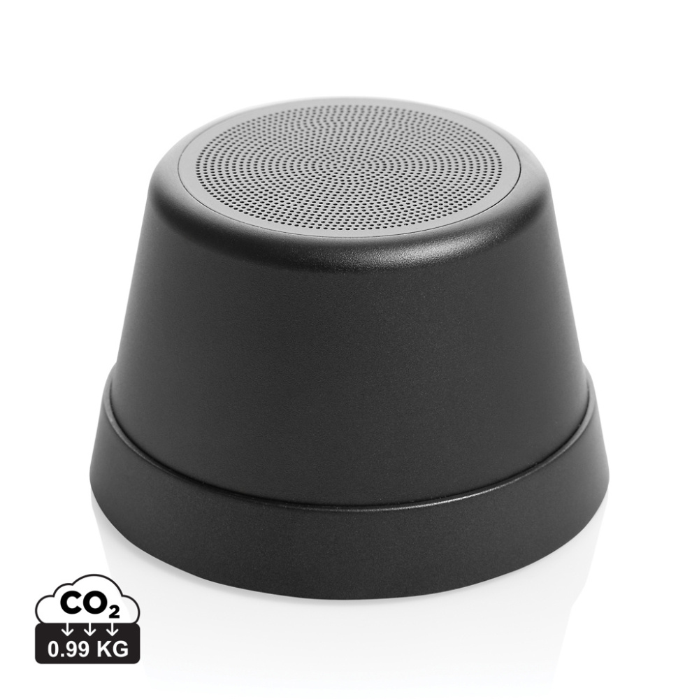 Logo trade corporate gift photo of: Nivio RCS recycled aluminum magnetic 5W Speaker