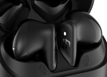 Logo trade business gifts image of: Urban Vitamin Santa Clara RCS plastic ENC earbuds