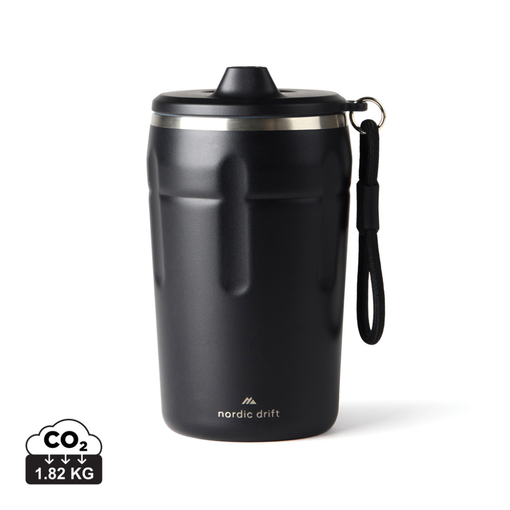 Logotrade promotional product picture of: Nordic Drift Trail RCS Lockable And Leakproof Coffee Mug 350