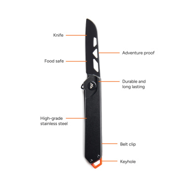 Logotrade corporate gift image of: Nordic Drift Adventure Folding knife